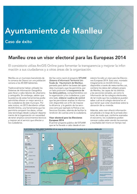 Caso de Éxito - Ayuntamiento de Manlleu