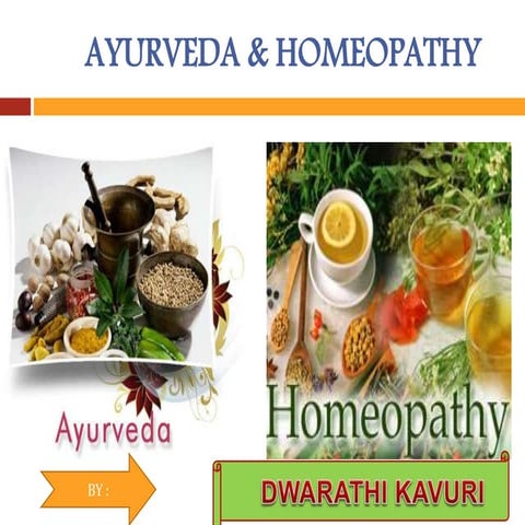 Ayurveda &amp;homeopathy   by premaraju