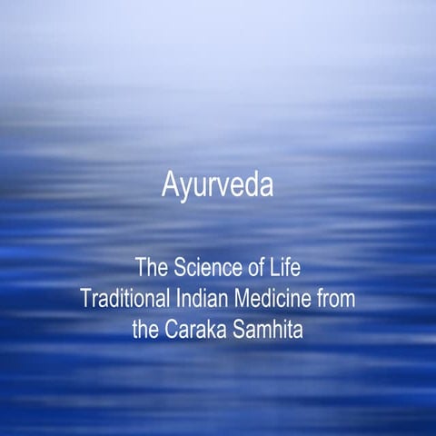 Ayurveda pres