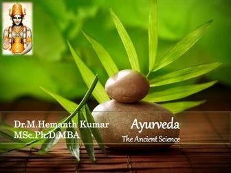 Ayurveda simplified