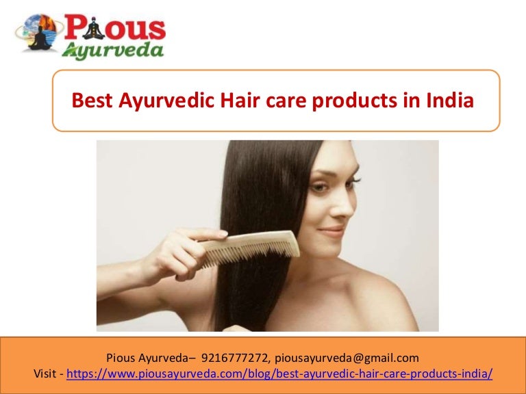 Ayurvedic hair care products in India