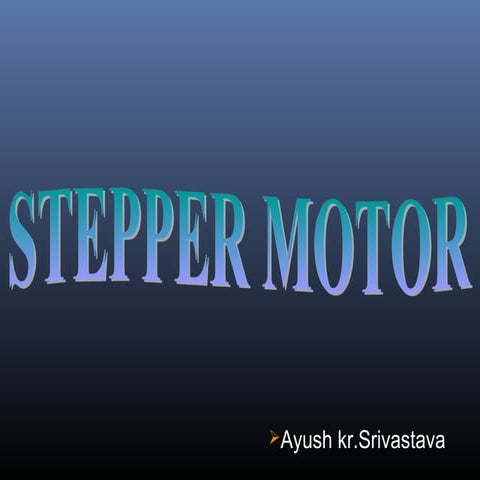 stepper motor