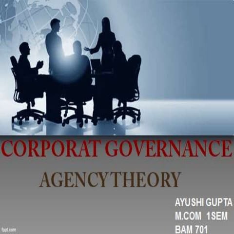  agency theory