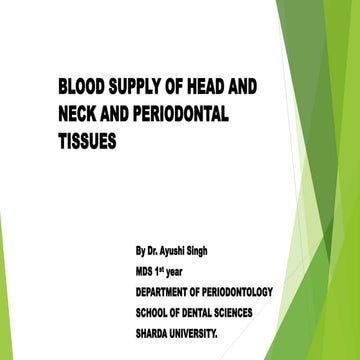 Blood vessels of head and neck | PPT