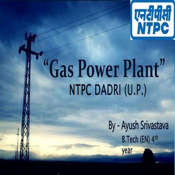 NTPC Dadri Gas plant