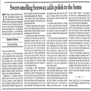 Beeswax Polish for Floors & Furniture 