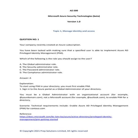 SC-900 Pruefungssimulationen