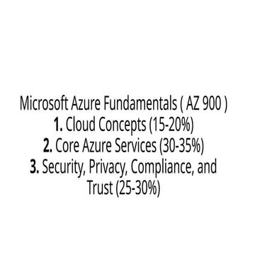 Comprehensive Microsoft Azure Fundamentals AZ-900 Certification Guide ...