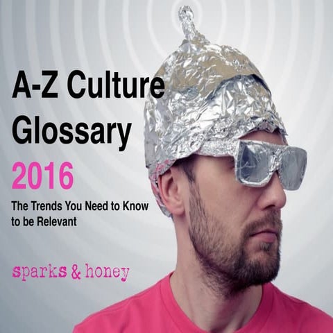 A-Z Culture Glossary 2016 - The Trends You Need to Know to be Relevant
