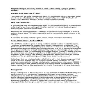 Azad apartment illegal parking case...