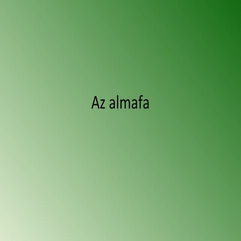Az almafa