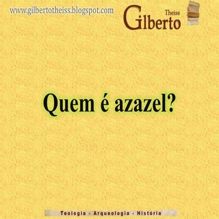 Quem é azazel?