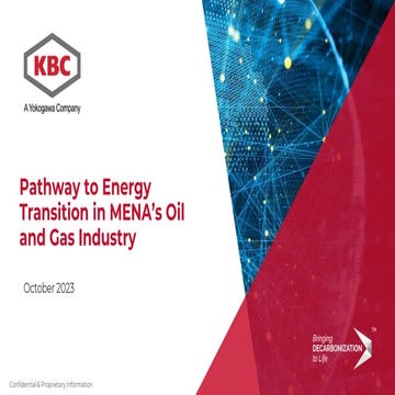 Pathway to Energy Transition in MENA's Oil and Gas Industry: Strategies ...