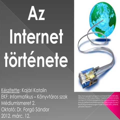 Az internet | PPTX
