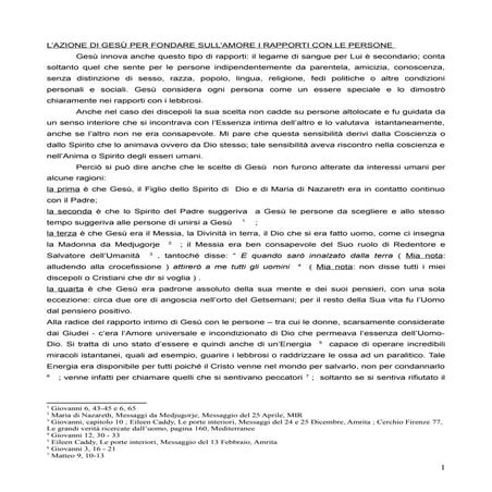 108 - Azione per l’amore nei rapporti con le altre persone