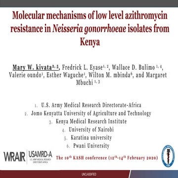 Azithromycin resistance.pptx