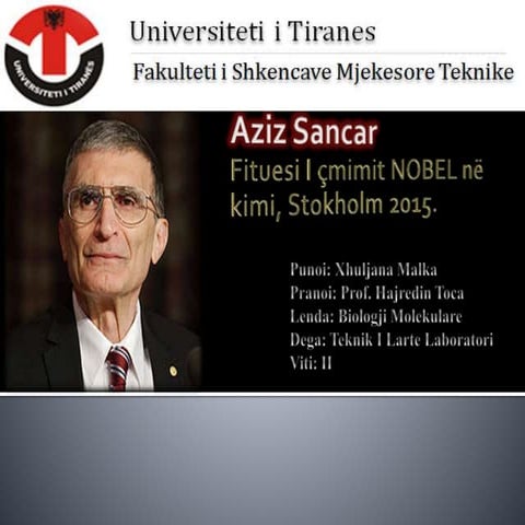 Aziz sancar | PPSX