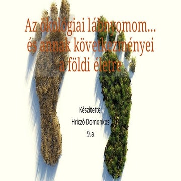 Az ökológiai lábnyomommmmmmmmmmmmmm.pptx