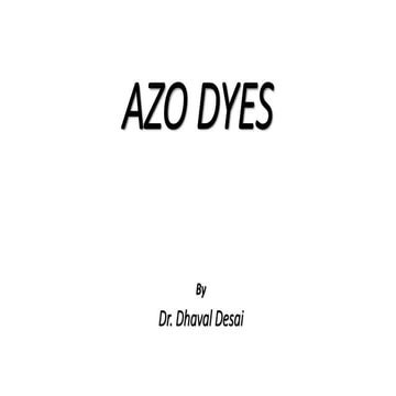 Azo dyes