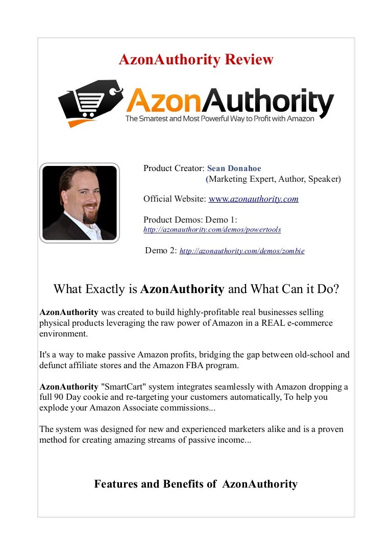 Azon Authority Review Amazon Store Builder Software Azon Authority Review Amazon Store Builder Software