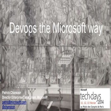 Devops a la sauce Microsoft