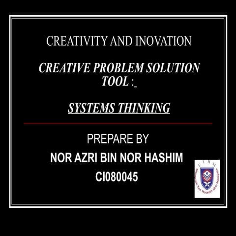 Creativity And Inovation