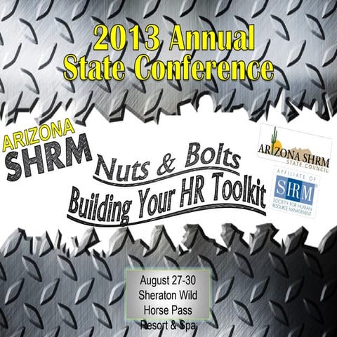 2013 AZSHRM State Conference