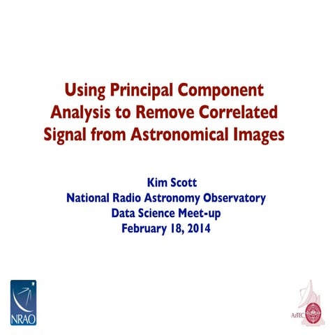 Using Principal Component Analysis to Remove Correlated Signal from Astronomi...