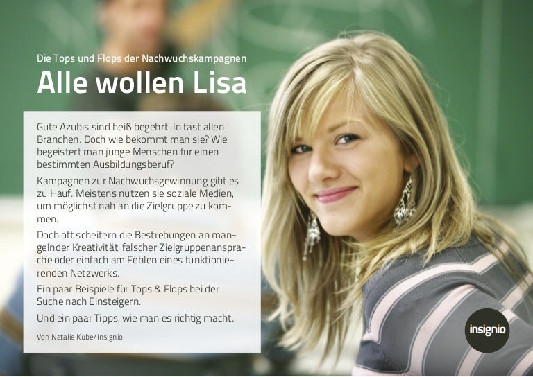 die tops und flops der azubi kampagnen flyer powerpoint
