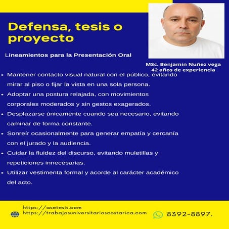 Defensa de tesis o proyectos (Hace Tesis)