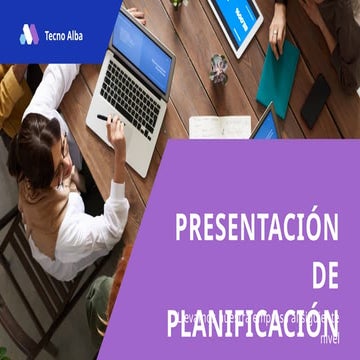 Azul y Violeta Informal Corporativo Planeación de Emprendimiento de Desarroll...