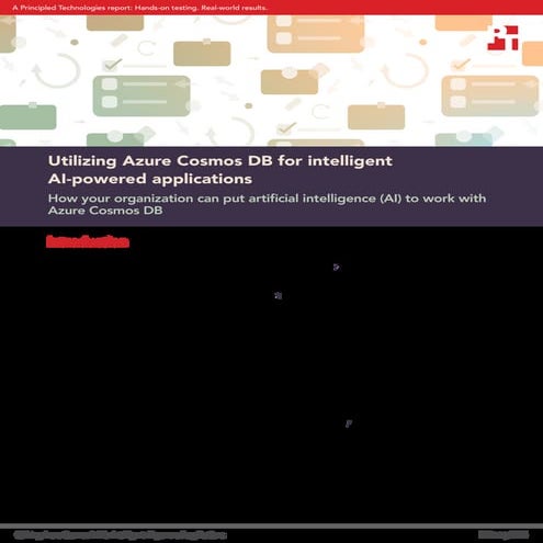 Utilizing Azure Cosmos DB for intelligent AI‑powered applications