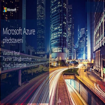 Microsoft Azure - představení