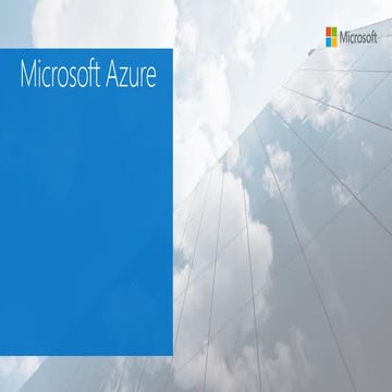 Azure intro