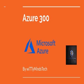 Azure 300