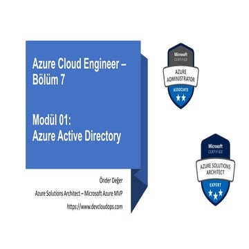Azure Cloud Engineer - Bölüm 7