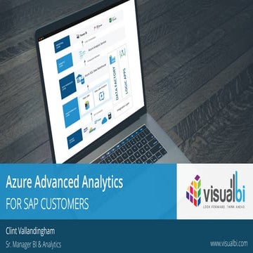 Azure advanced analytics for SAP customers