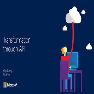 Transformation through the API