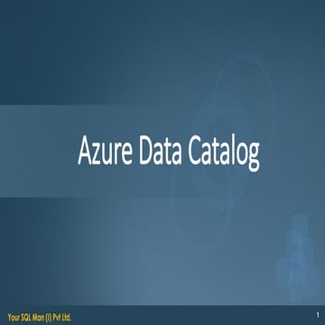 Azure catalog