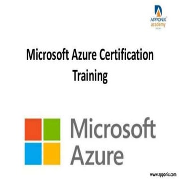 A zure certification