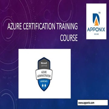 Azure certification training course