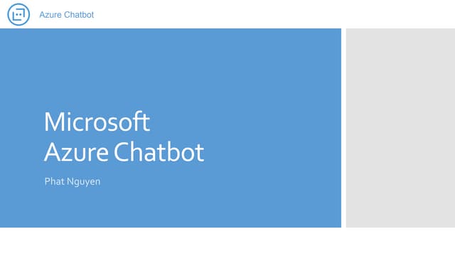Azure Bot Framework