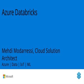 Azure data bricks by Eugene Polonichko | PPTX
