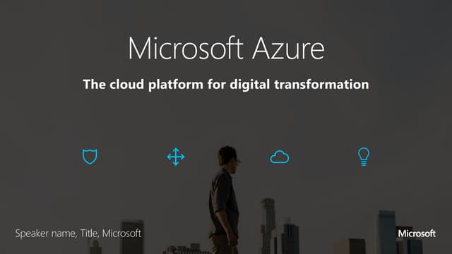 "Azure is the new black” 