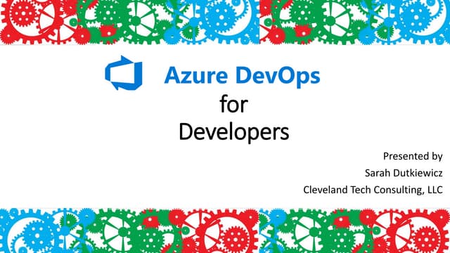 Azure DevOps for Developers