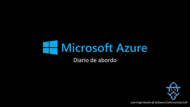 Azure diario de abordo