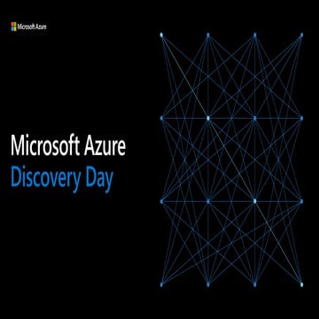 Azure Discovery Day 2019