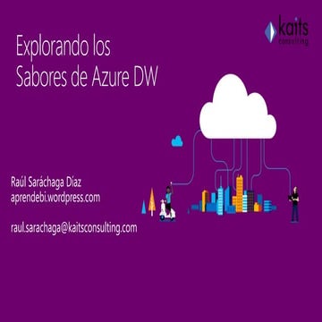 Explorando los Sabores con Azure DW