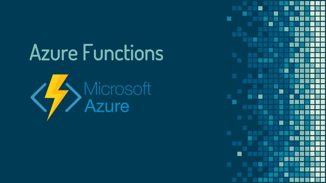 Introducing to Azure Functions