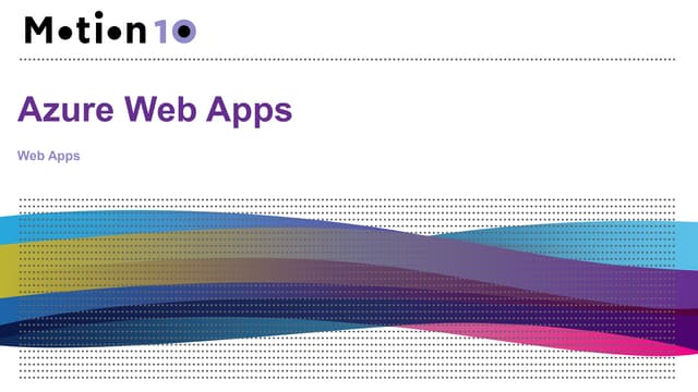 Azure Web Application Fundamentals